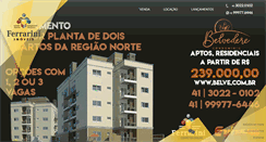 Desktop Screenshot of ferrariniimoveis.com.br